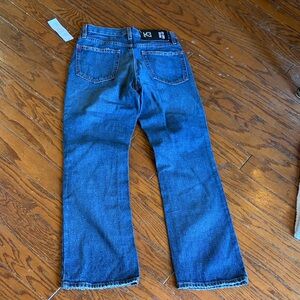 BDG Blue Men's Bootcut Jeans - Classic Dark Wash